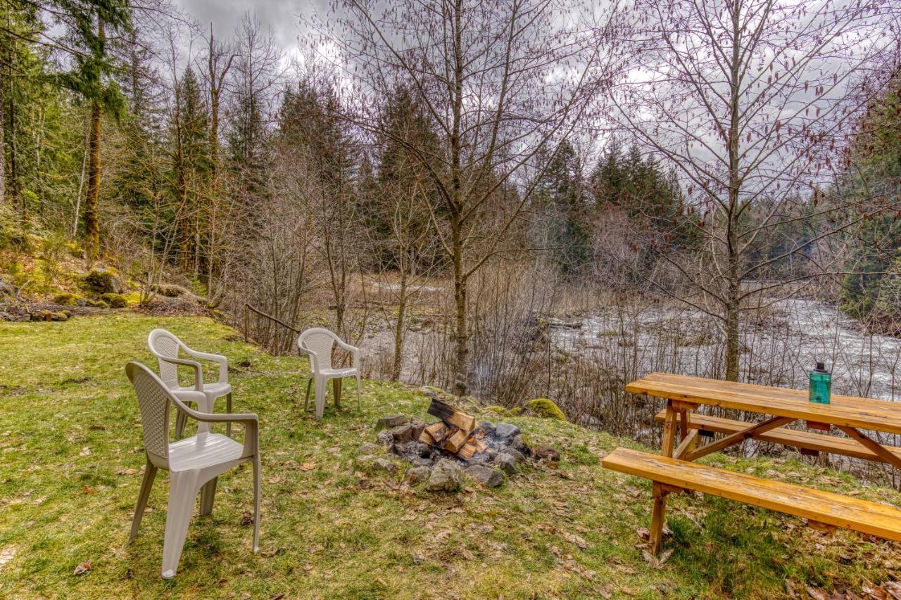 Riverbend Cabin 2 Rhododendron Eksteriør bilde